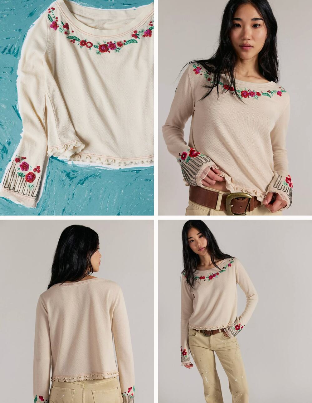 Free People Carter Long Sleeve | Size S